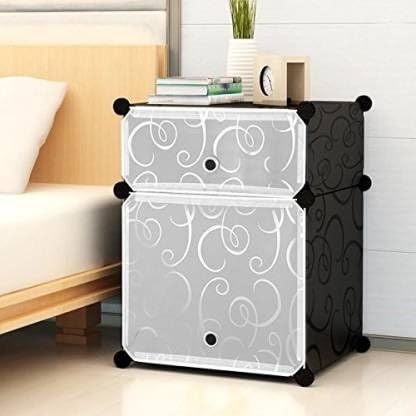 Cube Closet Organizer Storage Shelves DIY Plastic Cabinet for Bedroom Living Room and Kids Room Storage